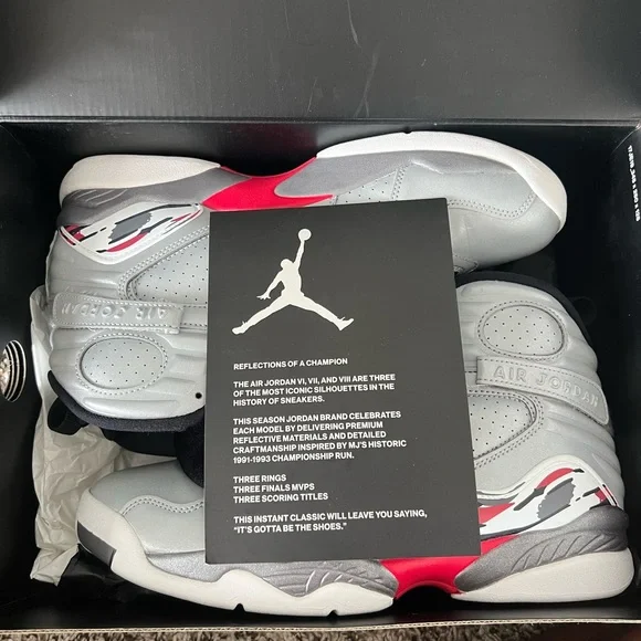 Jordan | Shoes | Air Jordan 8 Reflections Of A Champion Worn  display picture 1